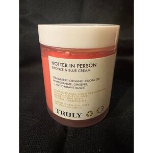 Truly Beauty Hotter In Person Bronze & Blur Cream 6oz Vegan Body Glow Moisturize